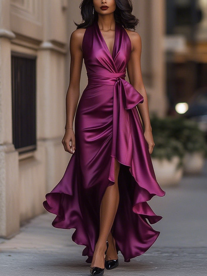 Verolyn - Evening Wrap Maxi Dress