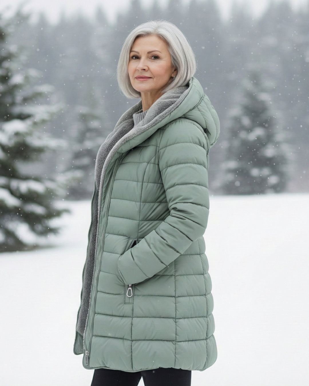 Verolyn - Warm Fleece Puffer Jacket