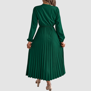 Verolyn - Lace V-Neck A-Line Dress