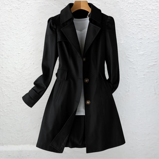 Belted Vintage Trench Coat in Beige — VerolynBoutique