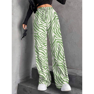 Elastic Waist Wide Leg Trousers in Mint — VerolynBoutique