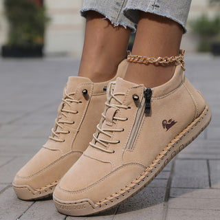 Wide-Toe Comfort Sneakers in Green — VerolynBoutique