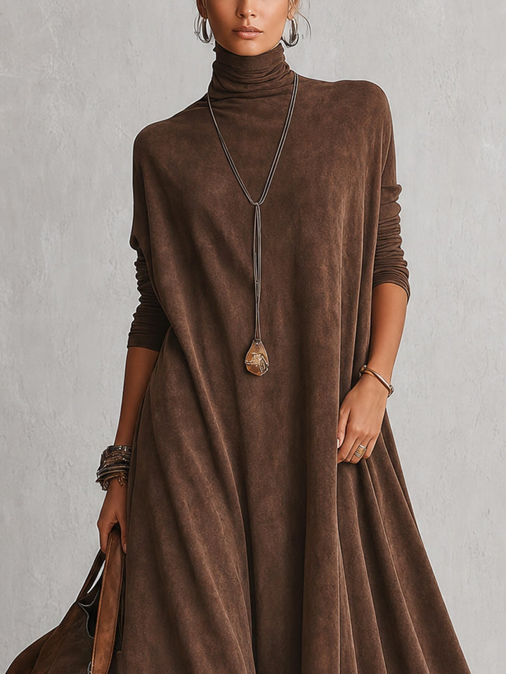 Verolyn suede-look lace hem maxi dress – view 7