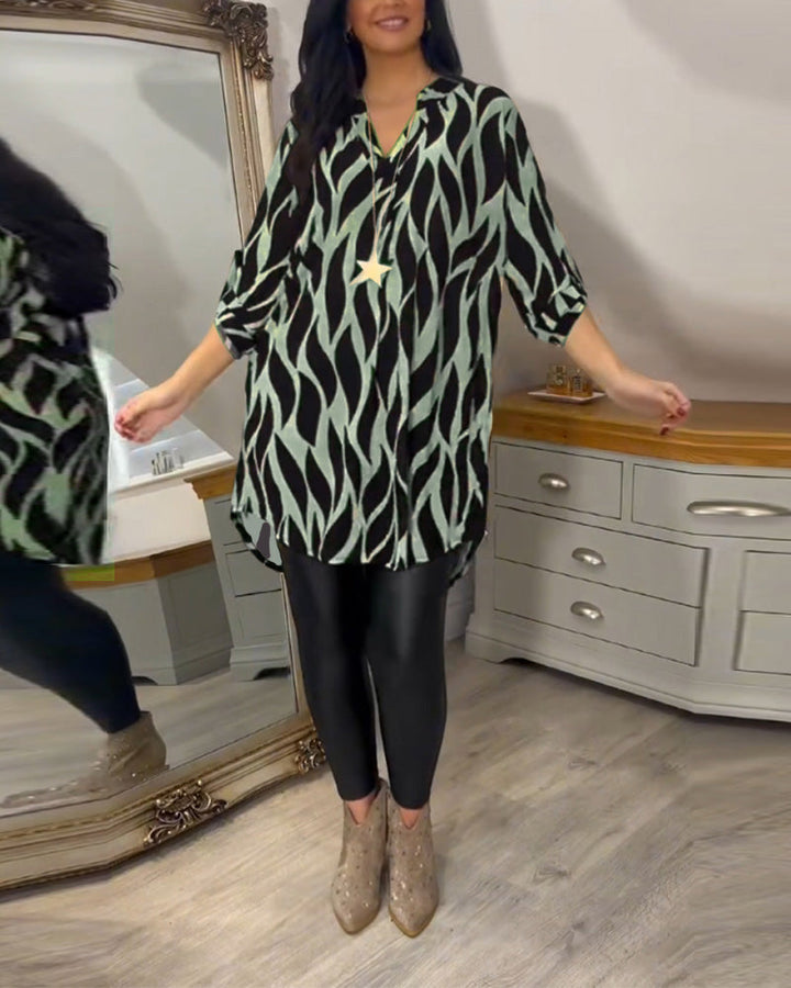 Verolyn - Printed Loose Fit Top