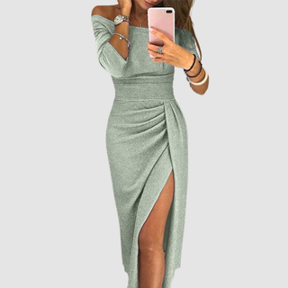 Verolyn - Halter Neck Gala Maxi Dress