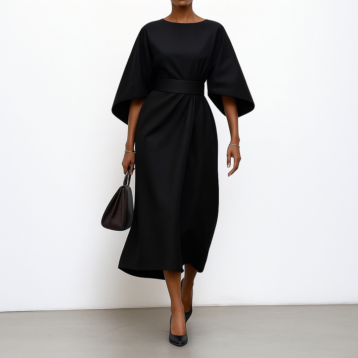 Verolyn - Batwing Sleeve Maxi Dress