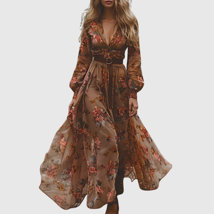 Verolyn - Romantic Boho Maxi Dress