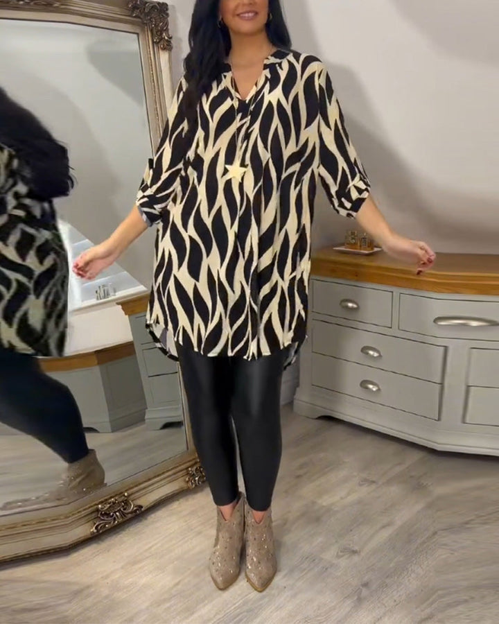 Verolyn - Printed Loose Fit Top