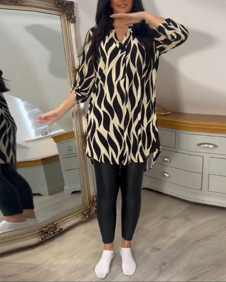 Verolyn - Printed Loose Fit Top