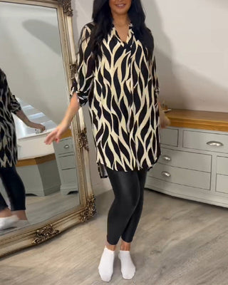 Verolyn - Printed Loose Fit Top