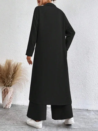 Wide Leg Lounge Set in Black — VerolynBoutique