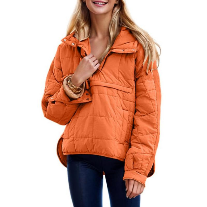 Verolyn - Oversized Hooded Pullover Jacket