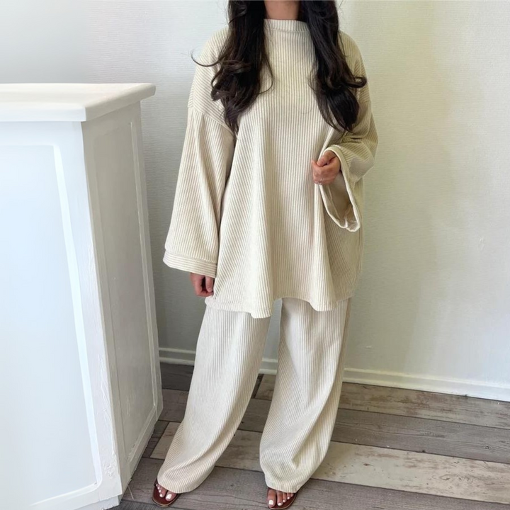 Verolyn - Loose Top Wide Leg Set