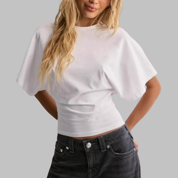 Verolyn - Fitted Half Sleeve Top