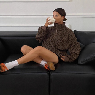 Verolyn - Leopard Print Sweatshirt