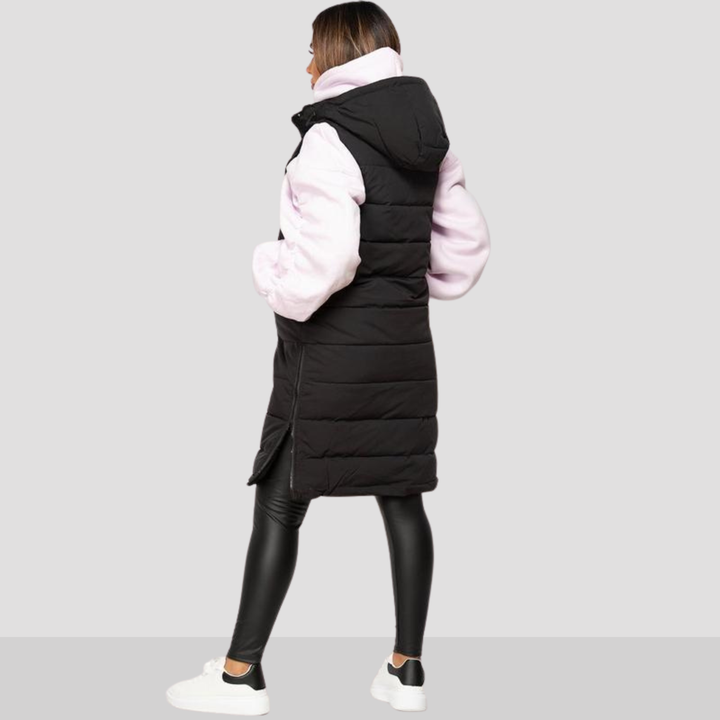Verolyn - Black Padded Hooded Puffer
