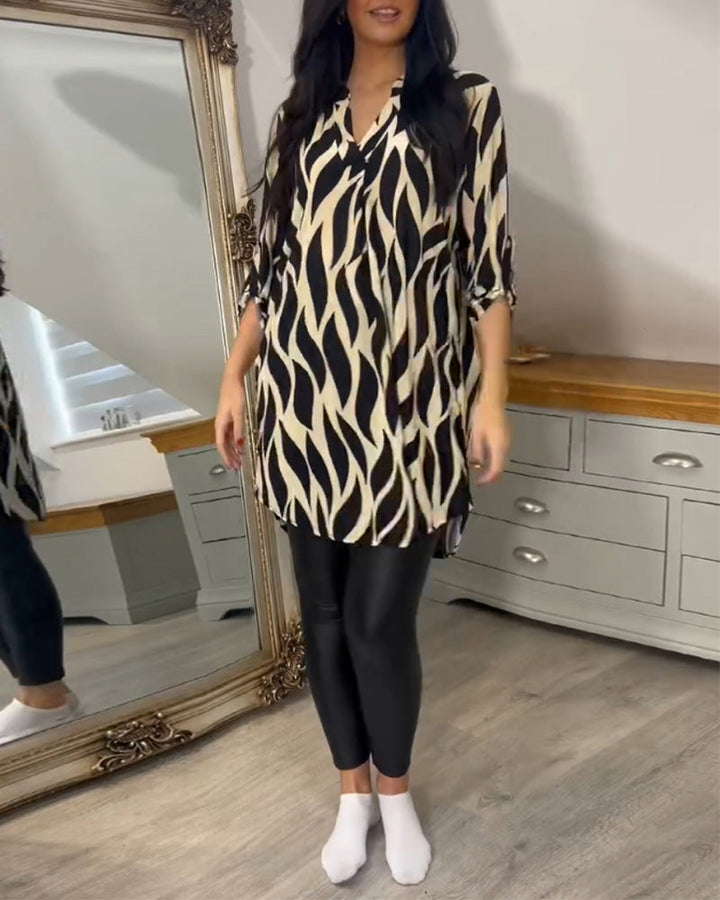 Verolyn - Printed Loose Fit Top
