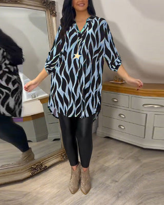 Verolyn - Printed Loose Fit Top
