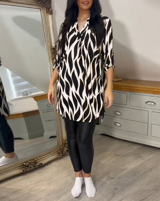 Verolyn - Printed Loose Fit Top