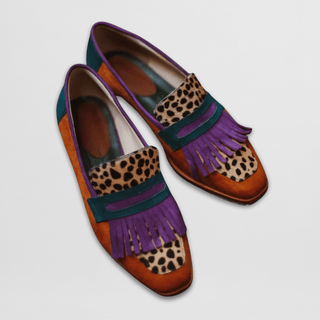 Verolyn - Bold Detail Leather Loafers