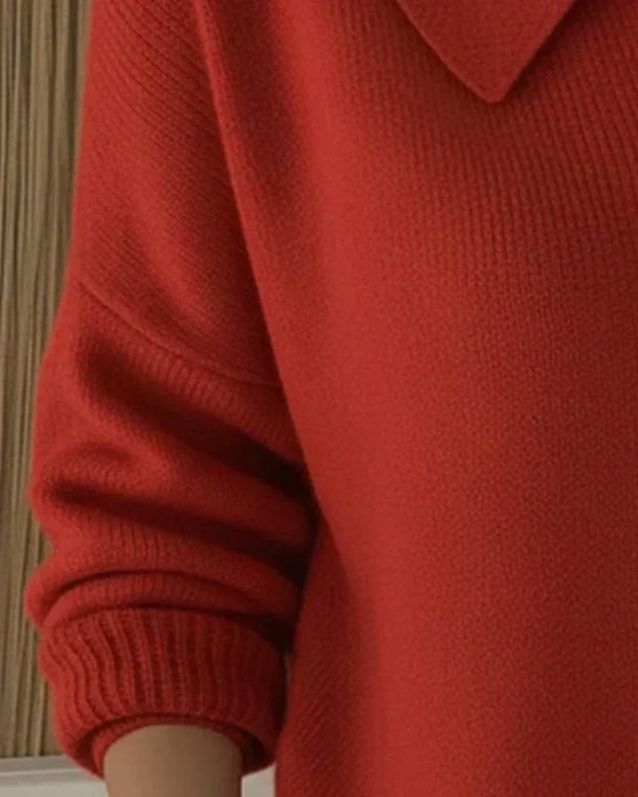 Verolyn shirt collar knit cardigan – view 3