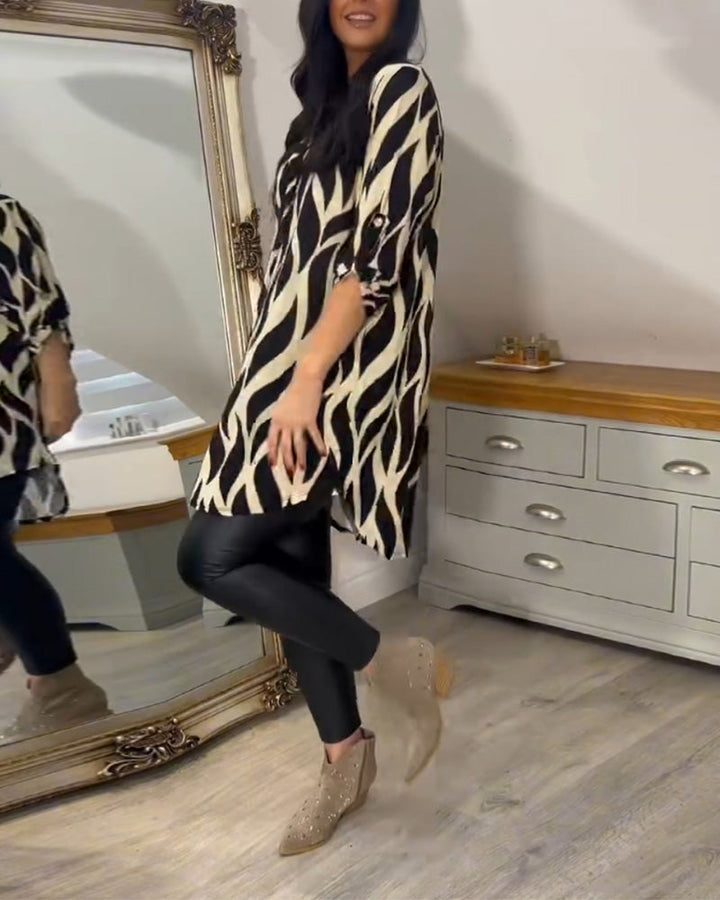 Verolyn - Printed Loose Fit Top