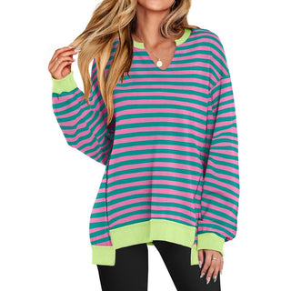 Verolyn - Oversized V-Neck Sweatshirt