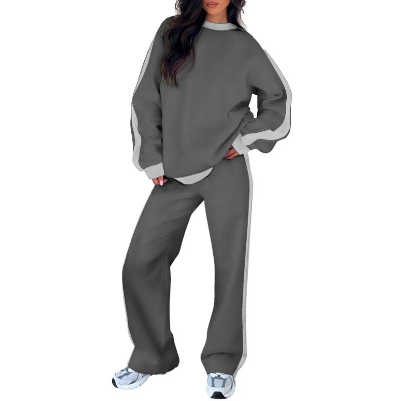 Verolyn - Sweatshirt and Straight Trouser Set