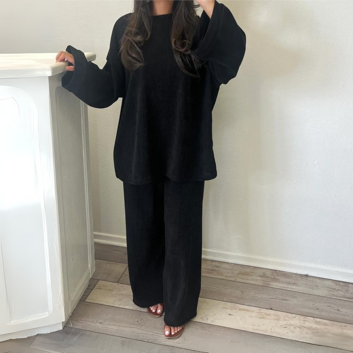 Verolyn - Loose Top Wide Leg Set