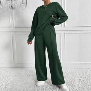 Verolyn - Sweatshirt High Waist Trouser Set