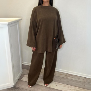 Verolyn - Loose Top Wide Leg Set