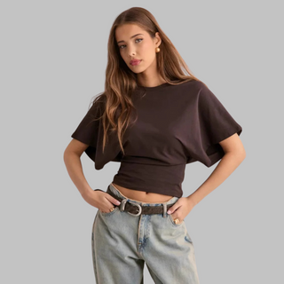 Verolyn - Fitted Half Sleeve Top