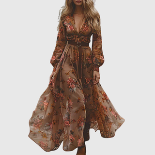 Verolyn - Romantic Boho Maxi Dress