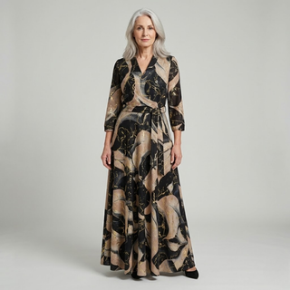 Verolyn - Floral Chiffon Dress
