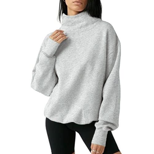 Verolyn - Oversized Turtleneck Sweatshirt