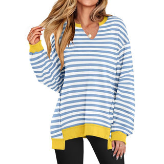Verolyn - Oversized V-Neck Sweatshirt