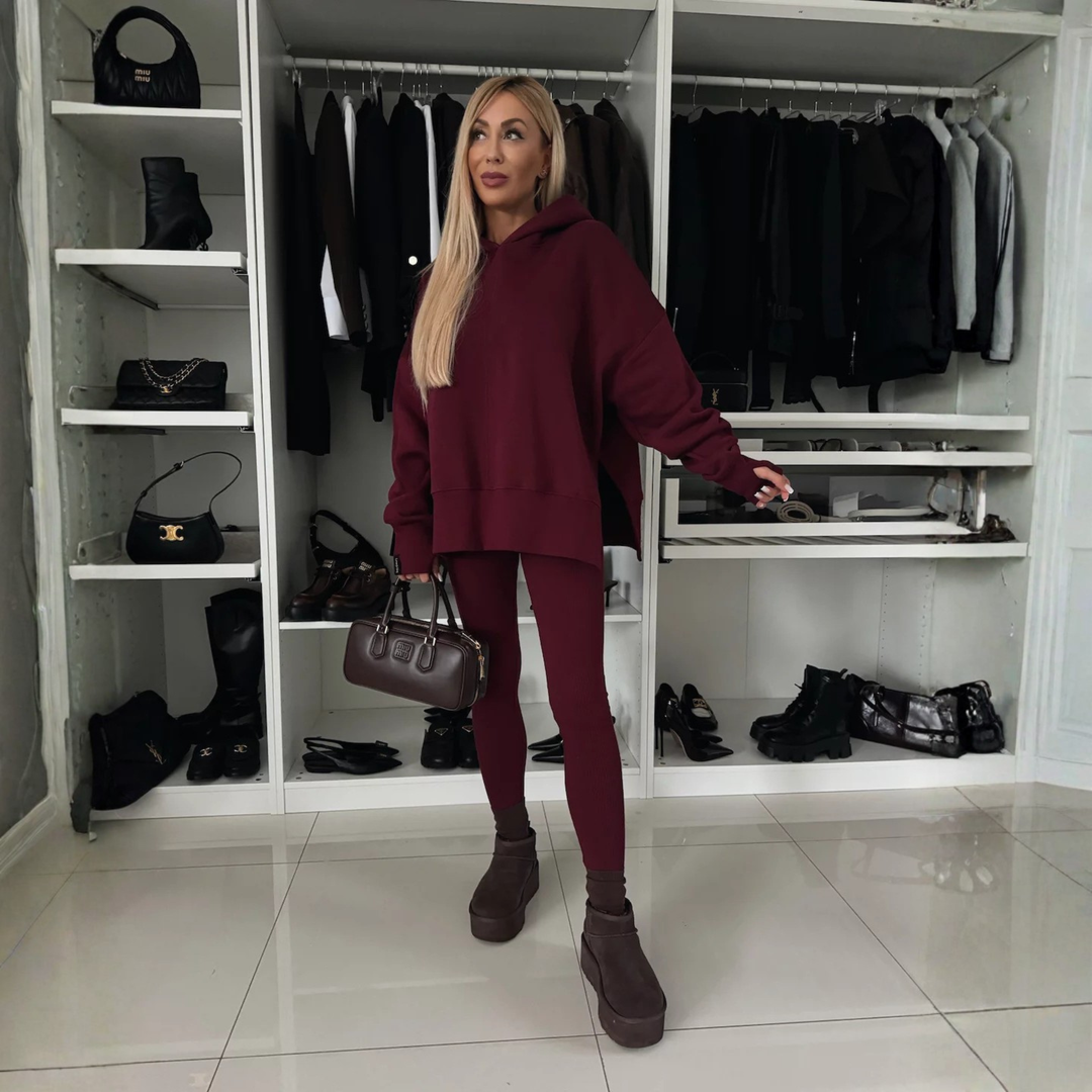 Verolyn - Hoodie and Skinny Trouser Set