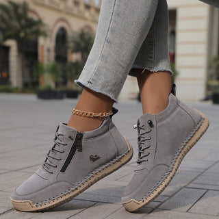 Wide-Toe Comfort Sneakers in Green — VerolynBoutique