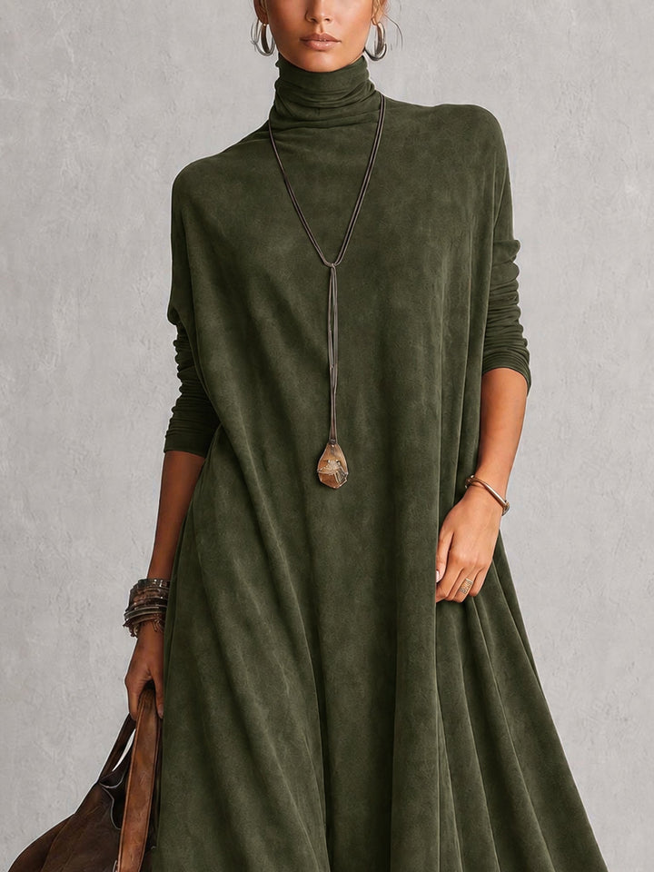 Verolyn suede-look lace hem maxi dress – view 15