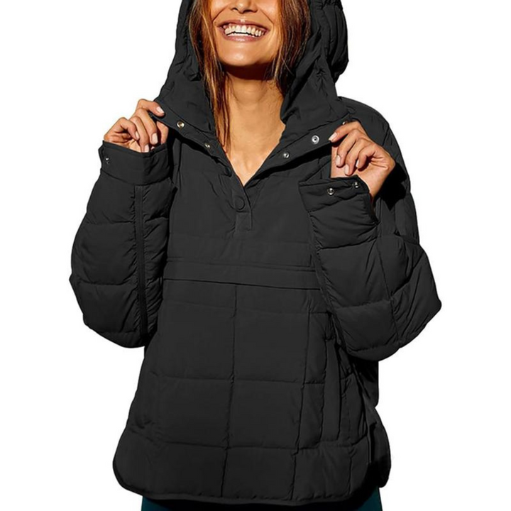 Verolyn - Oversized Hooded Pullover Jacket