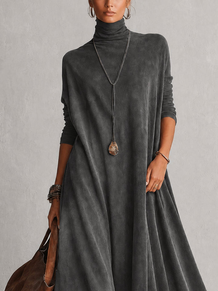 Verolyn suede-look lace hem maxi dress – view 17