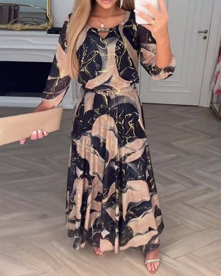 Verolyn - Floral Chiffon Dress
