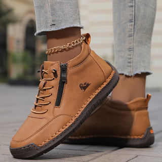 Wide-Toe Comfort Sneakers in Green — VerolynBoutique