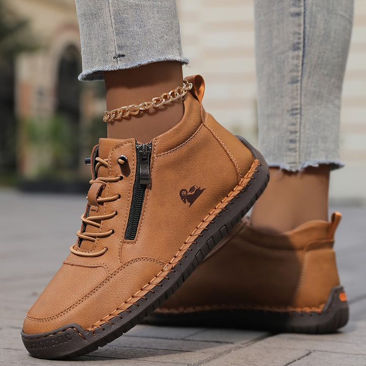 Wide-Toe Comfort Sneakers in Green — VerolynBoutique