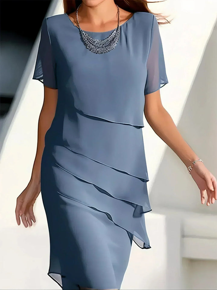 Verolyn - Layered Chiffon Dress