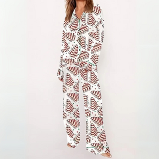 Verolyn - Printed Button Pyjama Set