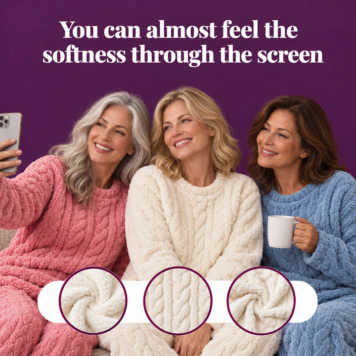 Verolyn sherpa fleece lounge set – view 5
