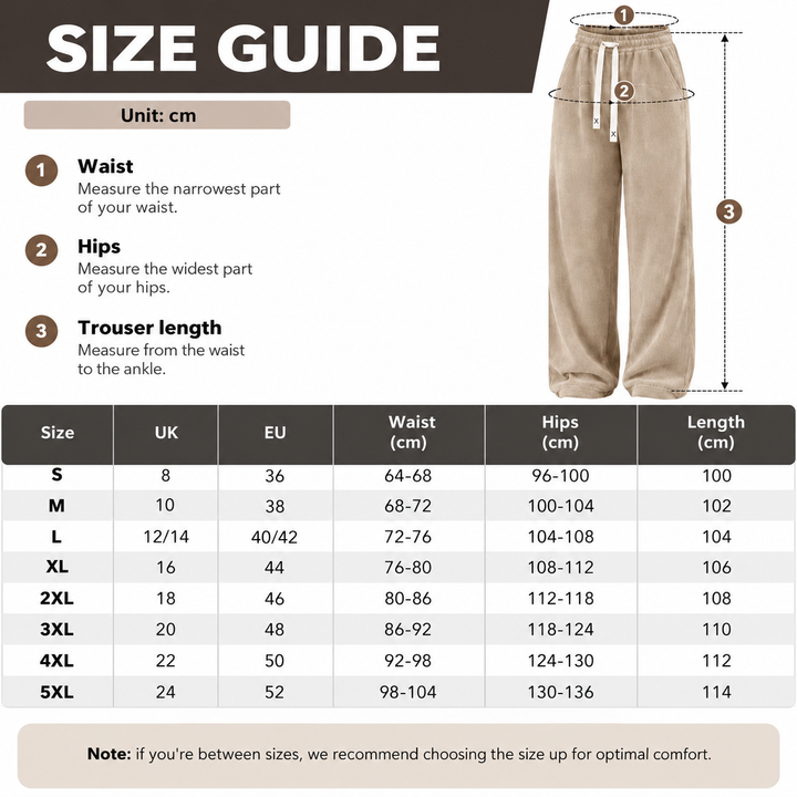 Verolyn - Straight Leg Corduroy Joggers