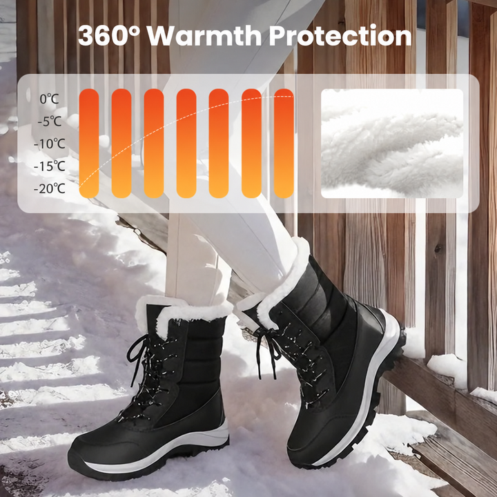 Verolyn - Waterproof Insulated Snow Boots