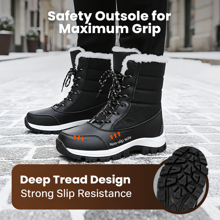 Verolyn - Waterproof Insulated Snow Boots